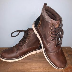 EDDIE BAUER Bentley Ankle Boots, size 7, boys